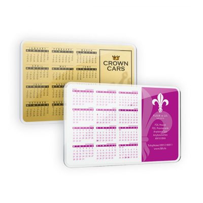 Recycled Acrylic Coaster Calendar Large - Image 2