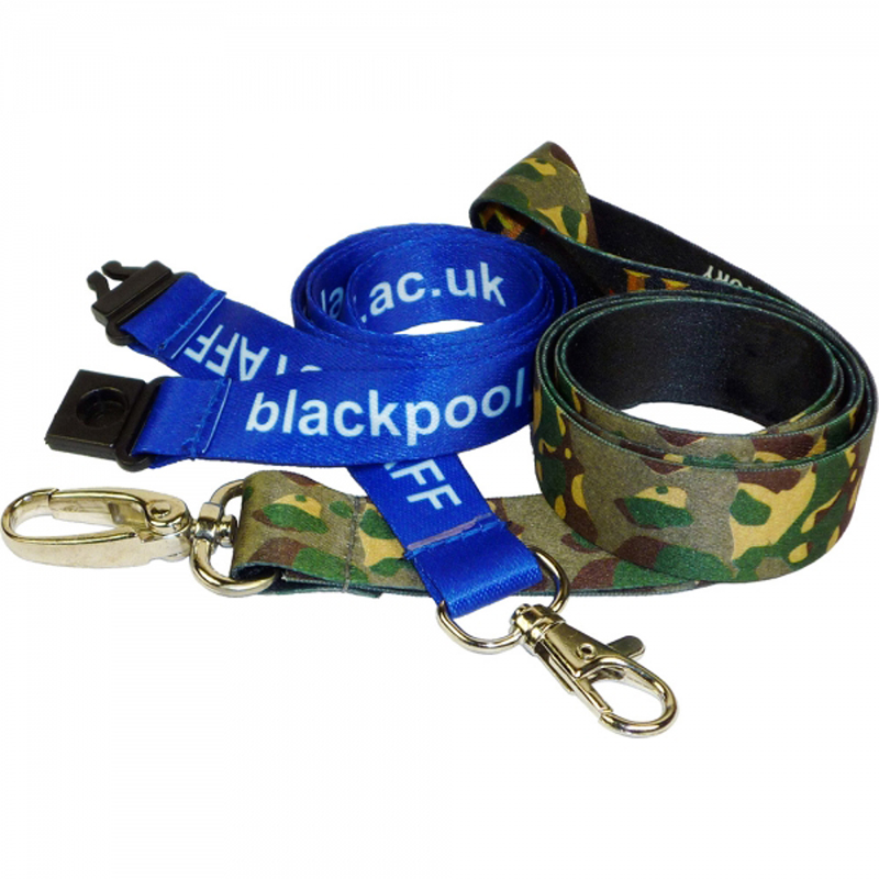 Recycled PET Dye Sublimation Print Lanyard - Image 2