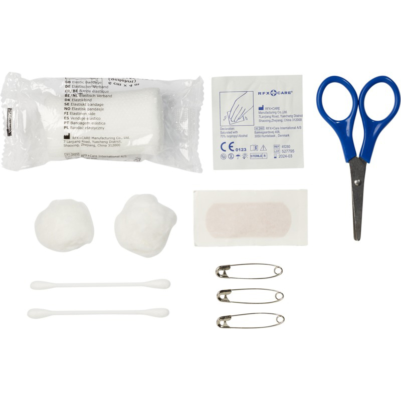 Valdemar 16-piece first aid keyring pouch - Image 4