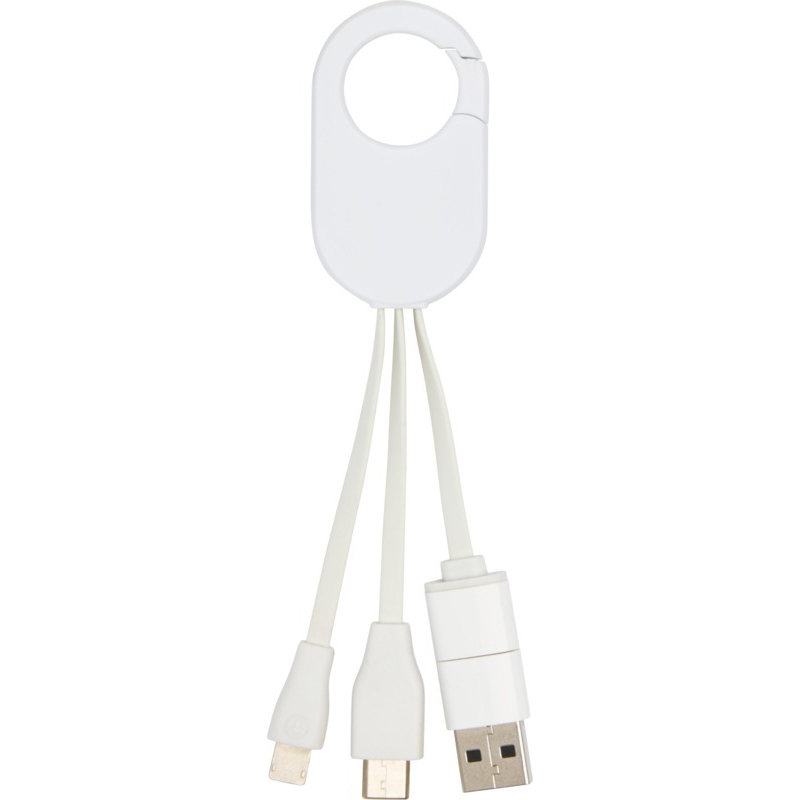TROOP 4-IN-1 RECYCLED PLASTIC CHARGING CABLE - Image 5