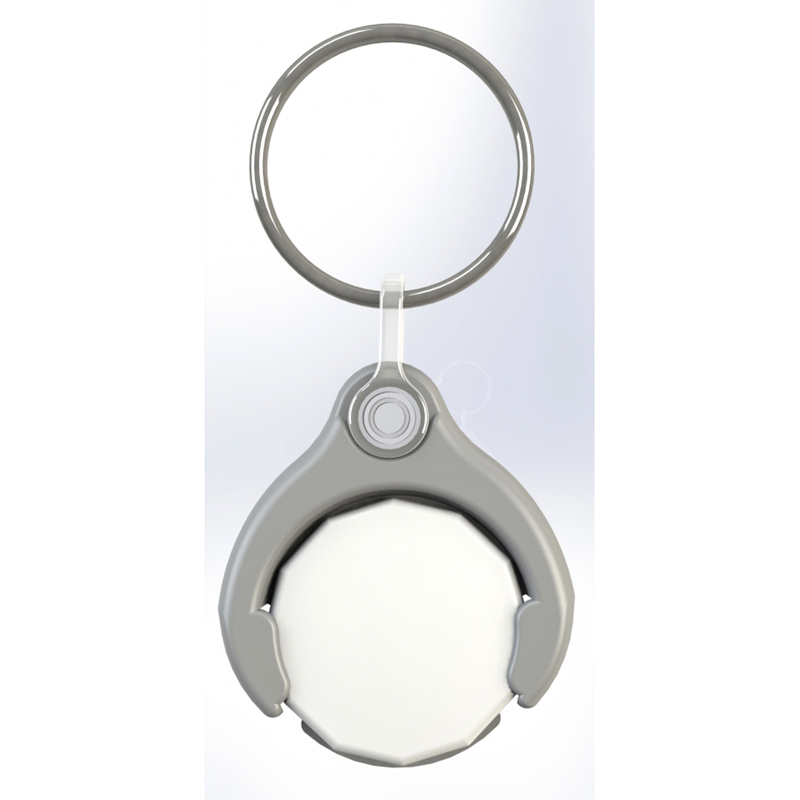 Pop Coin Lite Trolley Keyring - Image 2