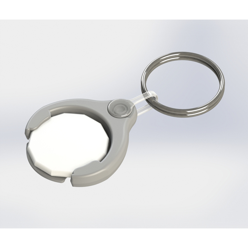 Pop Coin Lite Trolley Keyring - Image 4