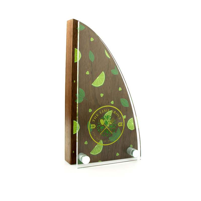 Real Wood Block Awards with Acrylic Front - Image 4