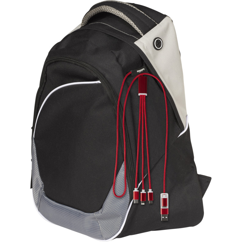 Versatile 5-1 recycled aluminium charging cable - Image 4