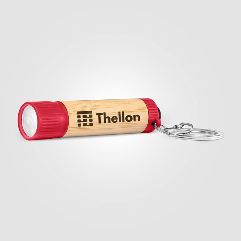 BAMBOO LED TORCH WITH KEY RING E1412704 - Image 2