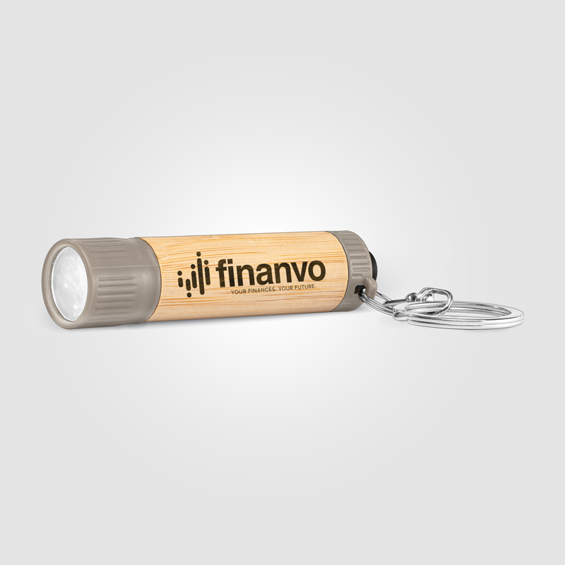 BAMBOO LED TORCH WITH KEY RING E1412704 - Image 4