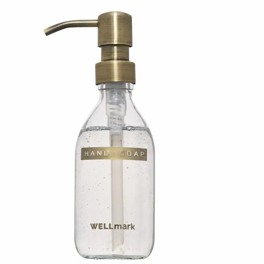 Wellmark Discovery 250 ml hand soap dispenser and 150 g scented candle set