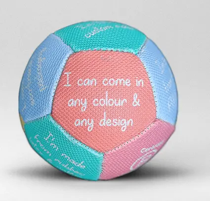 Plastic free size zero mini football can have different colour panels